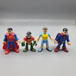 Imaginext Hasbro DC Marvel Super Friends Lot Of 4